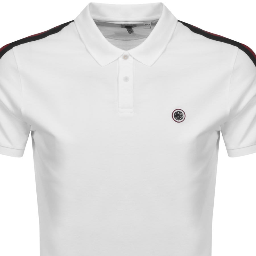 Alternative Image for ProductPretty Green Tilby Short Sleeve Polo White2